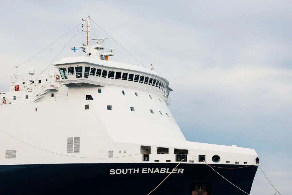 Wallenius SOL – South Enabler dop i Åbo